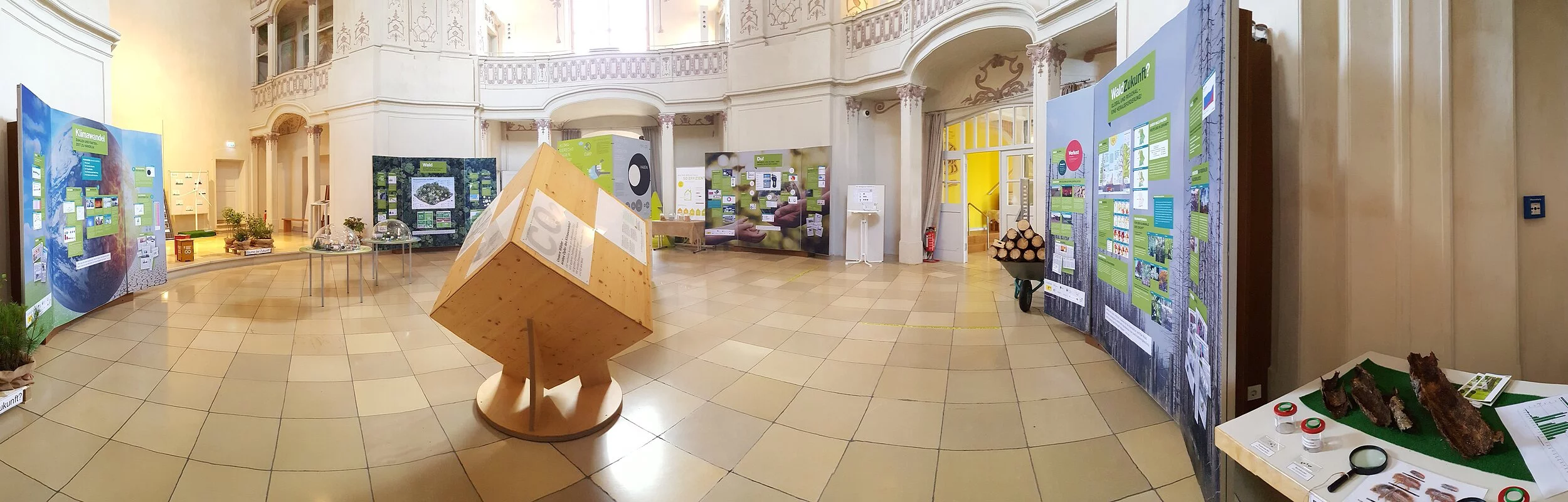 Ausstellung Waldzukunft 2021