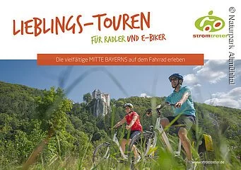 Die neue Stromtreterbroschüre mit 7 Mehrtagestouren und 17 Tagestouren durch das Altmühltal, Fränkische Seenland, Romantische Franken, Neuburg-Schrobenhausen und Ingolstadt.