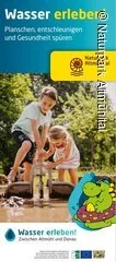 Titelfoto von der Broschüre "Wasser erleben!" - Planschen, entschleunigen und Gesundheit spüren.