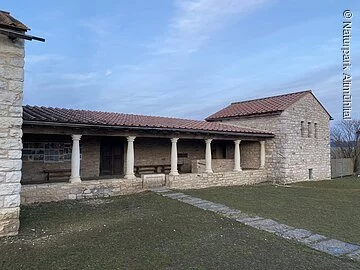 Villa Rustica in Möckenlohe Blick auf die "Villa Rustica" einen rekonstruierten römischen Gutshof