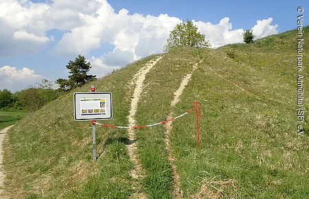 Wegsperrung Schild als Wegsperrung