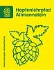 Hopfenlehrpfad Altmannstein Tettenwang Beschilderung Markierungszeichen