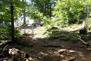 Viehgatter am Wanderweg